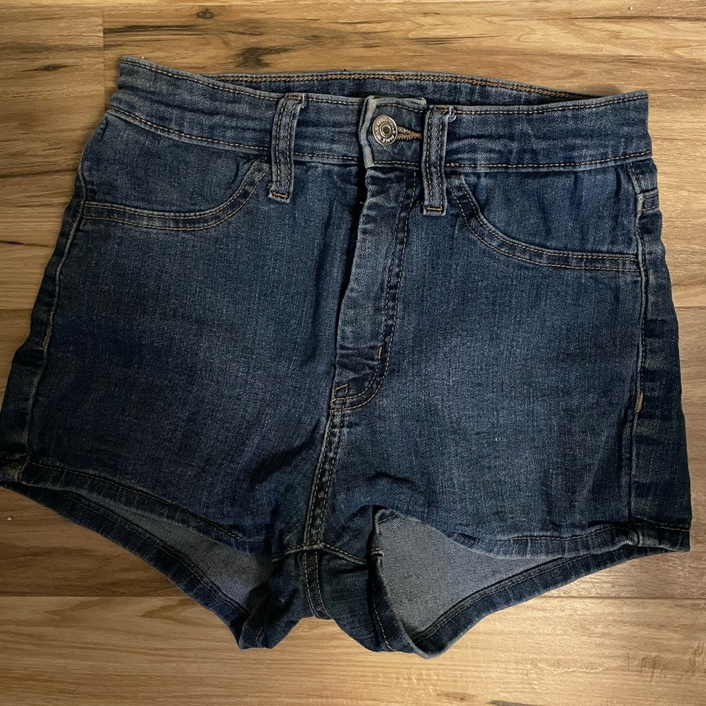 Wild Fable Denim Blue Highest Rise Women's Shorts